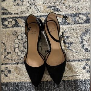 A New Day Black Pointed Toe Heels